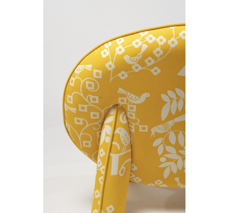 Крісло Dino жовте ARHIVE FABRIC SERGIY KOLOS ShishkaProject7